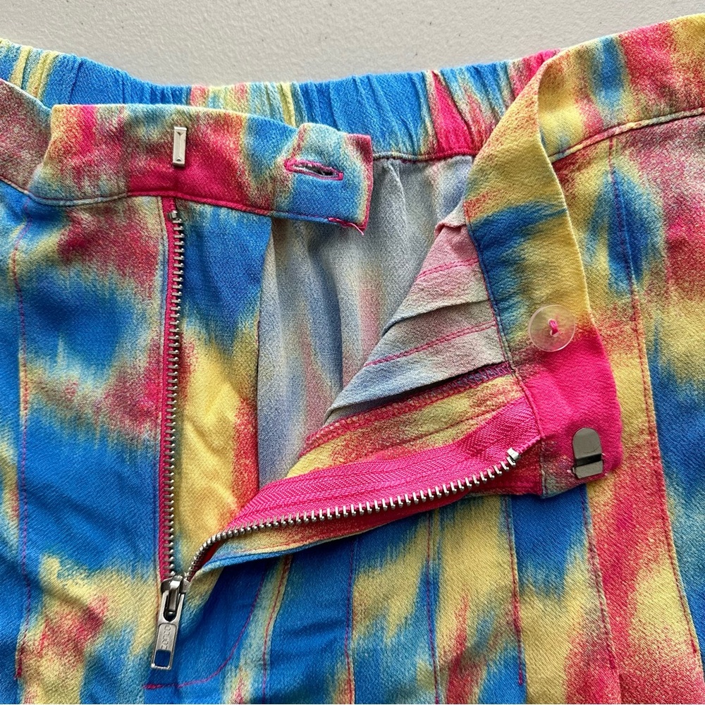 FREE PEOPLE ‘Wild Child’ Pleated Wide Leg Pants Women’s Size Medium - Picture 5 of 12